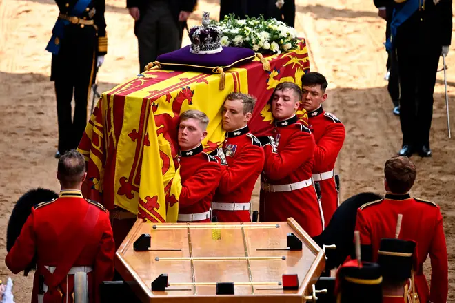 All eight carried the Queen's coffin as millions watched across the UK and the rest of the world. 