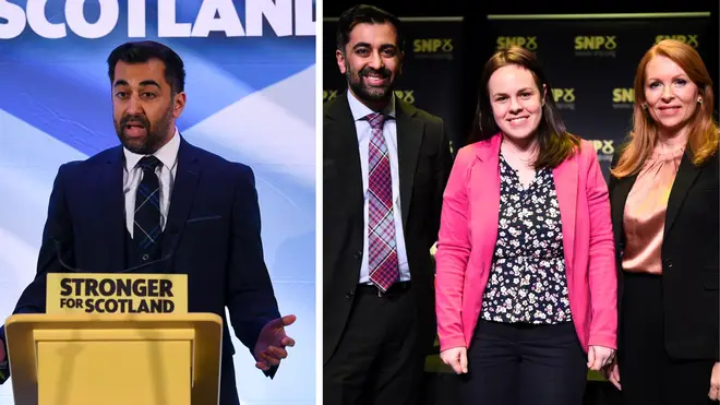 Humza Yousaf was named new SNP leader, beating rivals Kate Forbes, and former minister Ash Regan