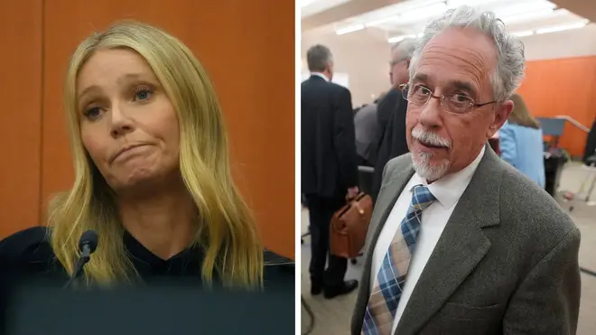 Gwyneth Paltrow and Terry Sanderson, who are locked in a civil court battle over a 2018 skiing collision in Utah