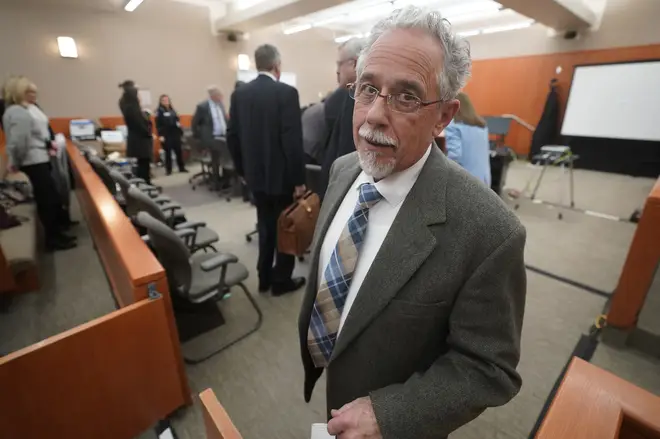 Dr Terry Sanderson in court in Utah