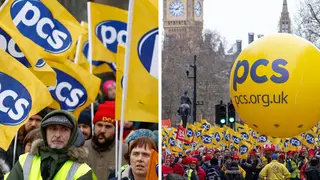 PCS union members will conduct a mass walk-out April 2