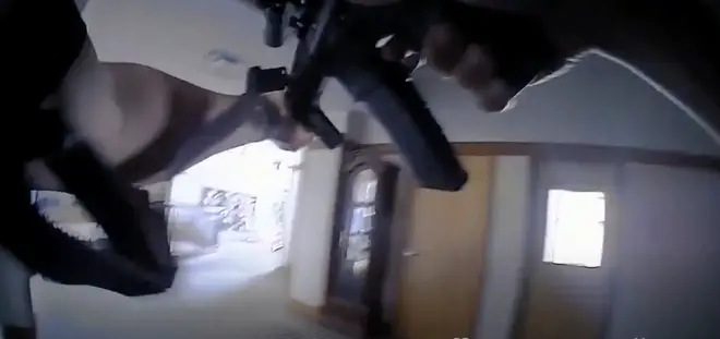 Intense bodycam footage shows the moment police gunned down the Nashville school shooter