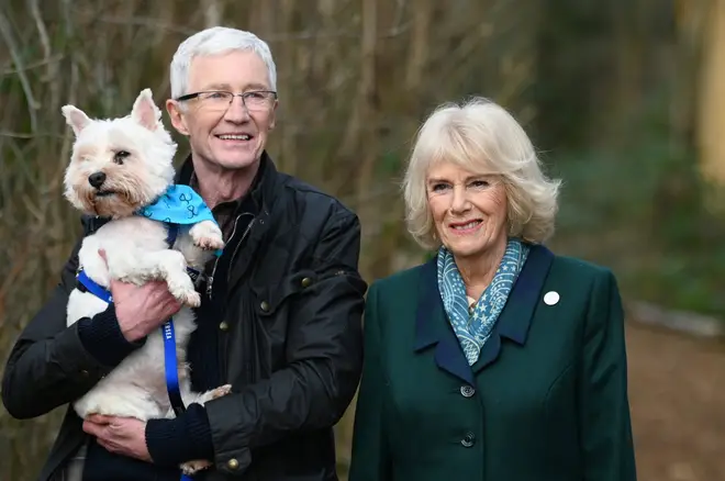 Paul O'Grady with Camilla Parker-Bowles