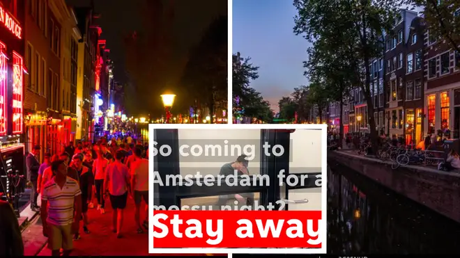Amsterdam has warned rowdy British tourists to stay away