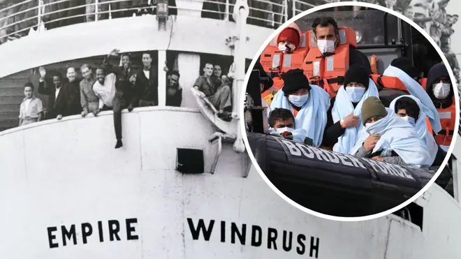 The caller from the Windrush generation feels Channel migrants should be sent back to their country of origin.
