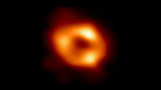 In this handout photo provided by NASA, this is the first image of Sgr A*, the supermassive black hole at the centre of our galaxy, which was discovered in 1974