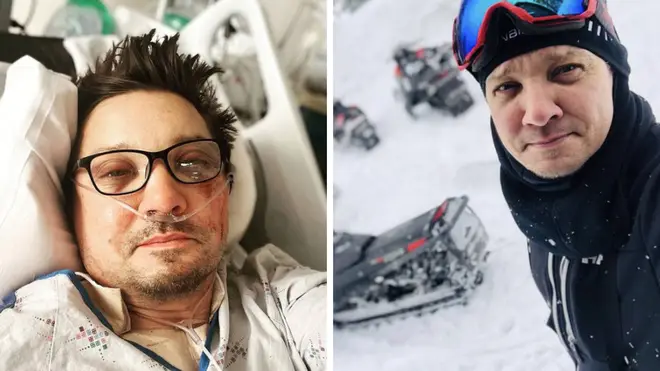 Jeremy Renner's 'chest collapsed' after he was crushed by a snow plough in January