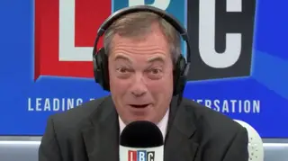 The Nigel Farage Show, only on LBC