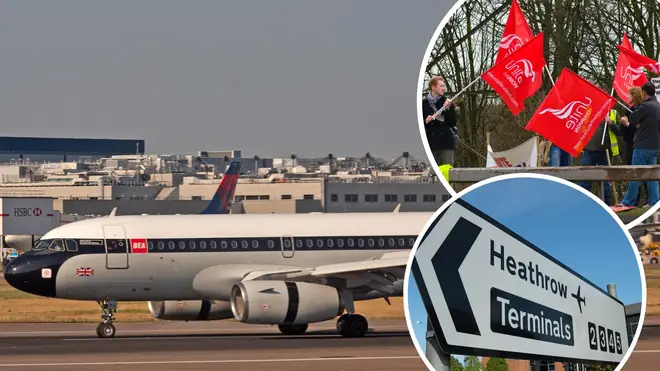 Unite has announced that airport staff at Heathrow will be holding 10 days of strikes.