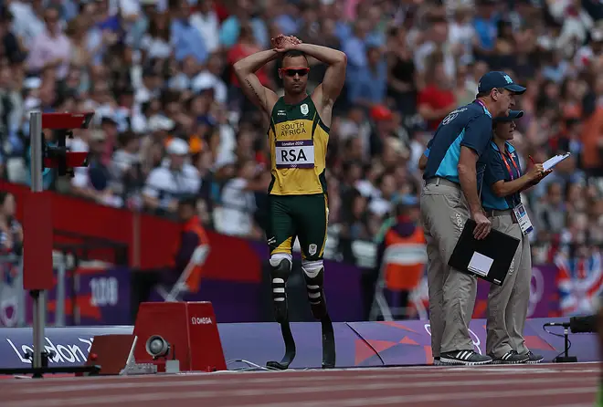 Oscar Pistorius was the first Paralympian to also compete in the Olympic games alongside able-bodied athletes.