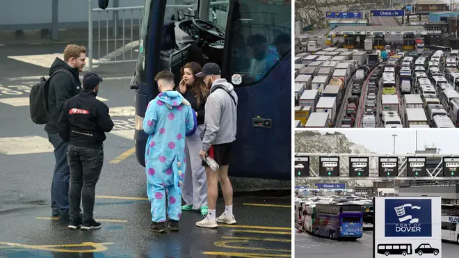 Passengers stuck at Dover are furious