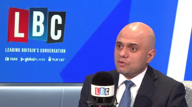 Sajid Javid gave his reaction to the 2017 Grenfell Tower Fire.