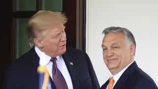 Donald Trump and Viktor Orban