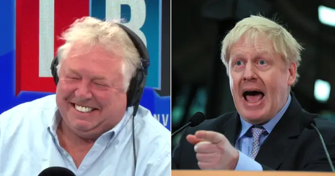 Nick Ferrari was left in hysterics by this caller