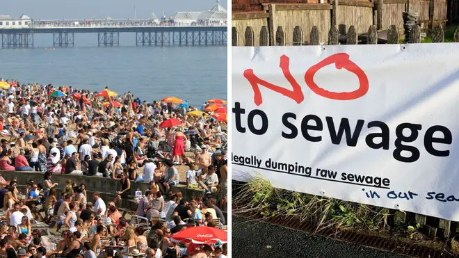 New data published shows which English beaches have been affected most by sewage dumping.