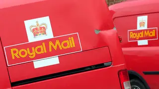 Royal mail van