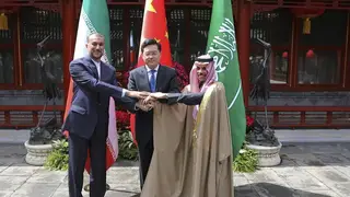 China Saudi Arabia-Iran