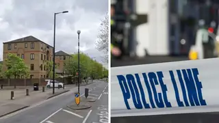Police were called to the block of flats on Tollgate Road, Newham, at 5.28pm after calls were made to emergency services.