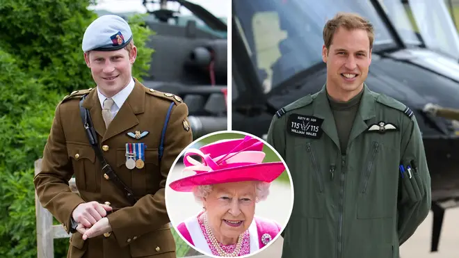 The Queen wanted William and Harry to go to war in Afghanistan