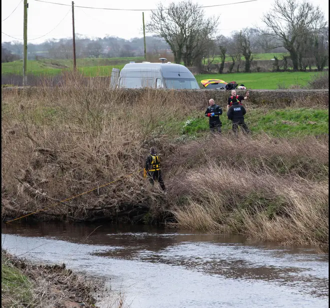 Footage shared to social media by YouTuber Maria Solarz was shot close to the spot where mother-of-two Bulley disappeared.