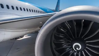 A Boeing 787 Dreamliner