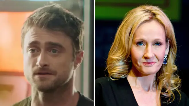 Radcliffe has been at odds with JK Rowling's views