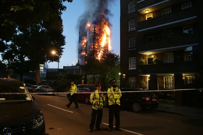 The fire killed 72 residents of Grenfell Tower on June 14, 2017