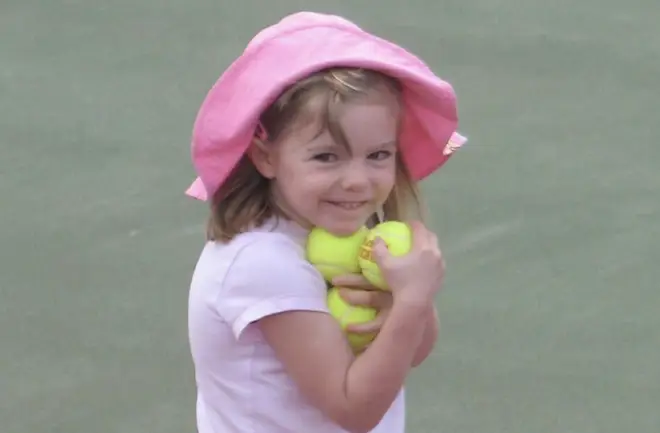 Madeleine McCann who went missing in 2007