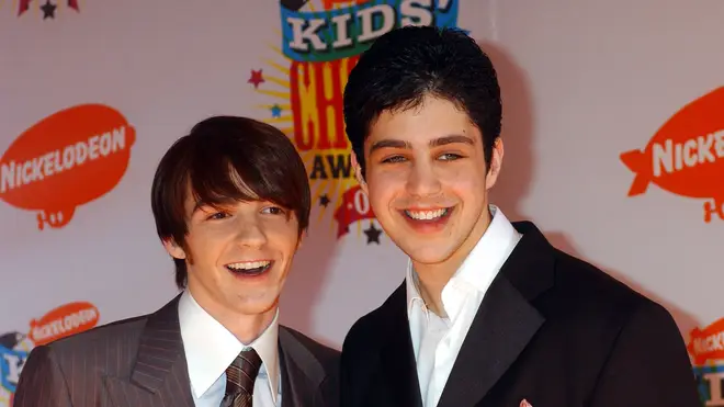 Drake Bell and Josh Peck during Nickelodeon's 19th Annual Kids' Choice Awards