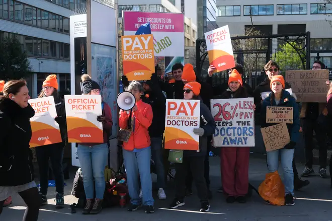 Junior doctors have been on strike for three days