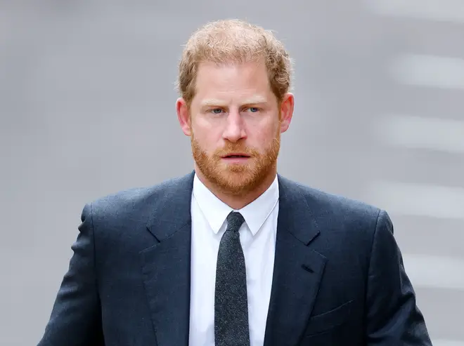 Prince Harry on a recent trip to the UK