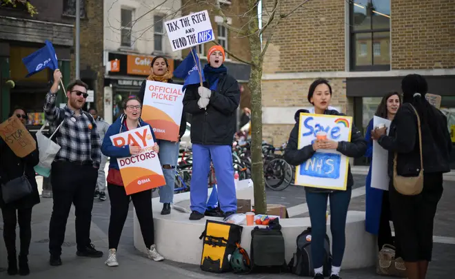 Junior doctors have staged their biggest ever walkout this week