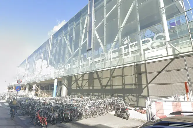 The fan died after being hit at Ghent's station