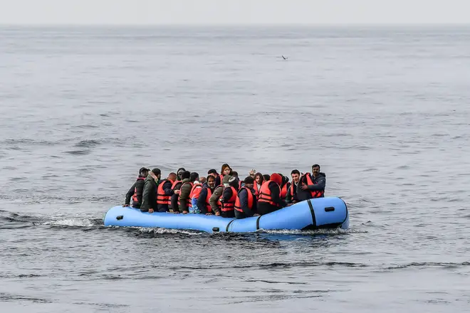 In the last year, 45,000 asylum seekers have crossed the channel via small boats.
