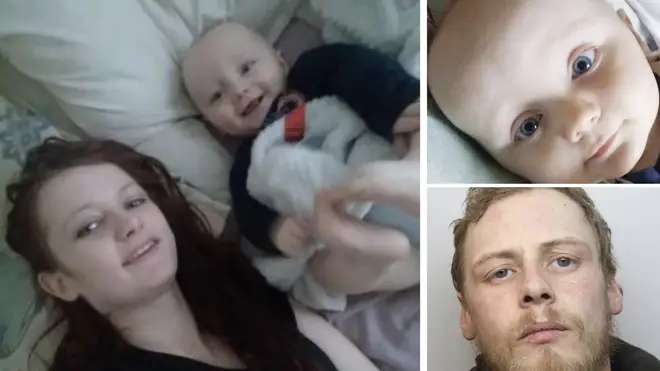 Baby Finley was burnt and beaten in the days before his murder on Christmas Day, 2020