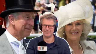 Charles, Camilla and Andrew Castle