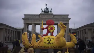 Germany Nuclear Shutdown rally