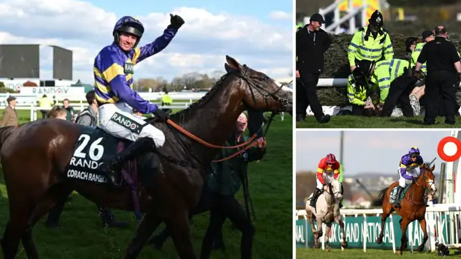 Favourite Corach Rambler wins 2023 Grand National after protestors fail to stop race