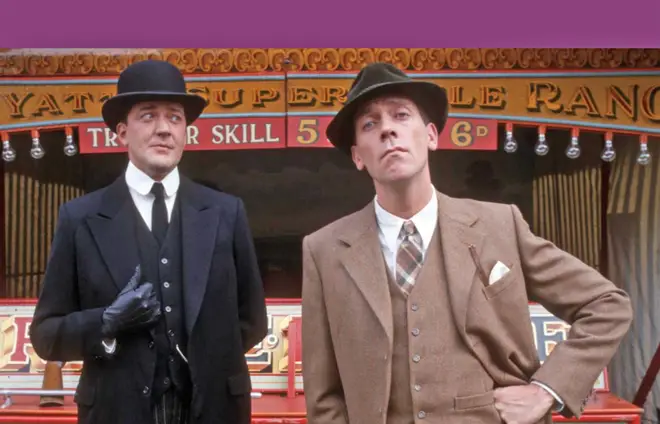 The books' eponymous characters were portrayed by Hugh Laurie and Stephen Fry in a popular ITV adaptation in the 1990s.