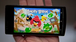Angry Birds screen
