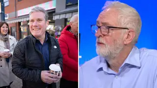Jeremy Corbyn hit back at Sir Keir Starmer over his "friendship" comments