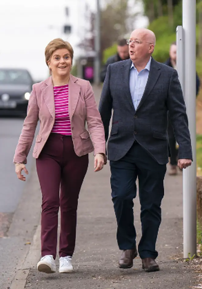 It comes two weeks after the arrest of Nicola Sturgeon's husband, Peter Murrell, who serves as the SNP's former chief executive.