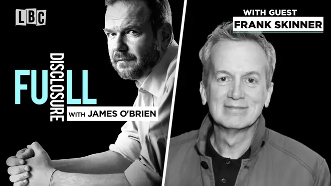 Frank Skinner with James O'Brien