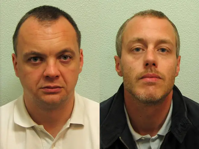 Gary Dobson (L) And David Norris (R) were convicted of Stephen's murder in 2012.