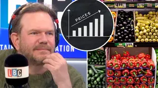 James O'Brien asks why the media isn't covering food price rises.