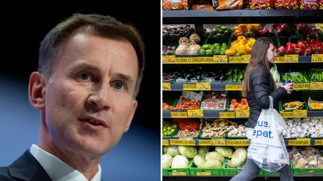 The chancellor tries to calm fears as food prices have risen by 19.2%