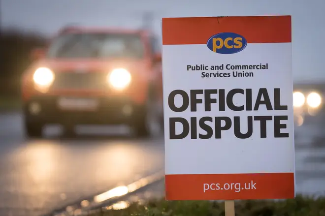 PCS Passport Office workers have been walking out for two weeks, leaving their workforce without a quarter of their workers