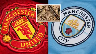 A version of Manchester’s coat of arms features on both Manchester United and Man City's club crests