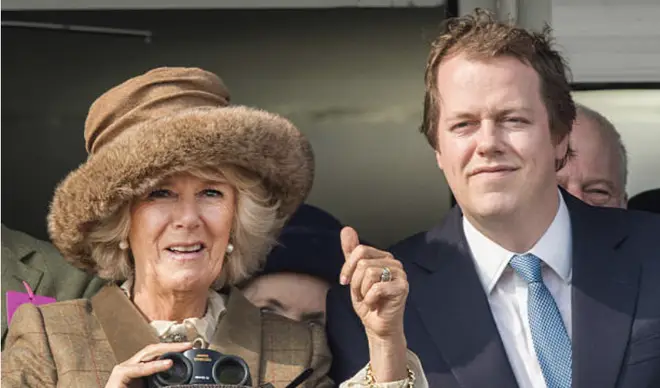 Queen Consort Camilla and her son Tom Parker Bowles