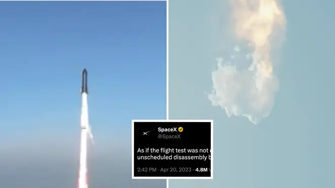 SpaceX described the launch as a success